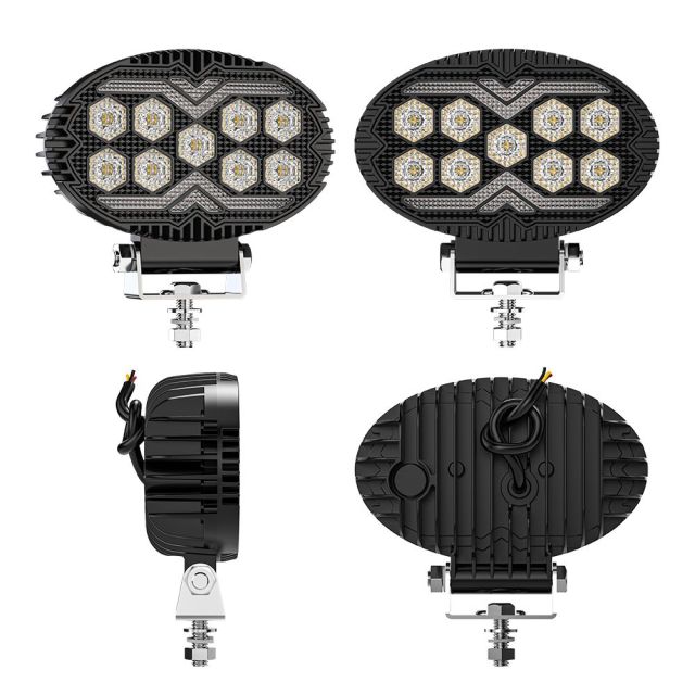 Jeep White Color Super Bright LED Driving Lights High Power off Road LED Work Light