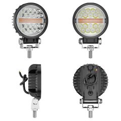 High Power Waterproof IP68 DRL 4 Inch 12V LED Work Lamp Round