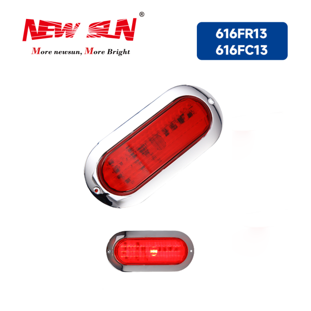 Led 6" Oval Turn Signal Light