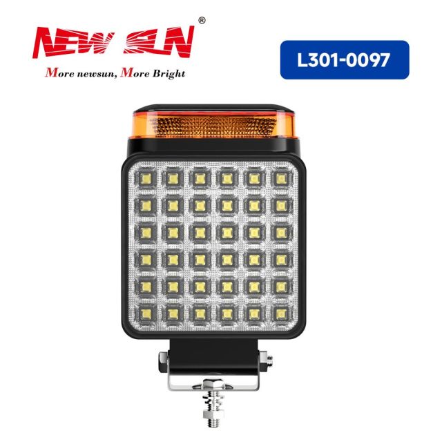 High Quality Flood Beam Round L301-0097 LED Work Lamp for Heavy Trucks