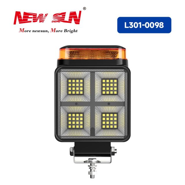 High Quality Flood Beam Round L301-0098 LED Work Lamp for Heavy Trucks