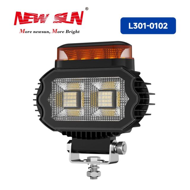 High Quality Flood Beam Round L301-0102 LED Work Lamp for Heavy Trucks