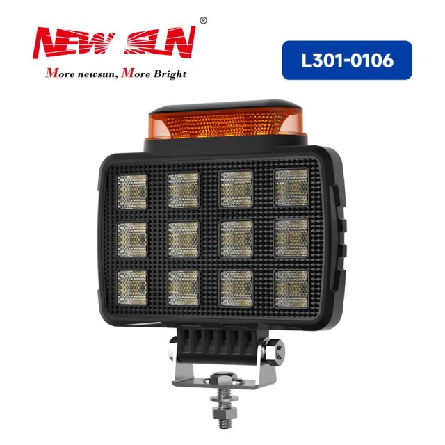 High Quality Flood Beam Round L301-0106 LED Work Lamp for Heavy Trucks