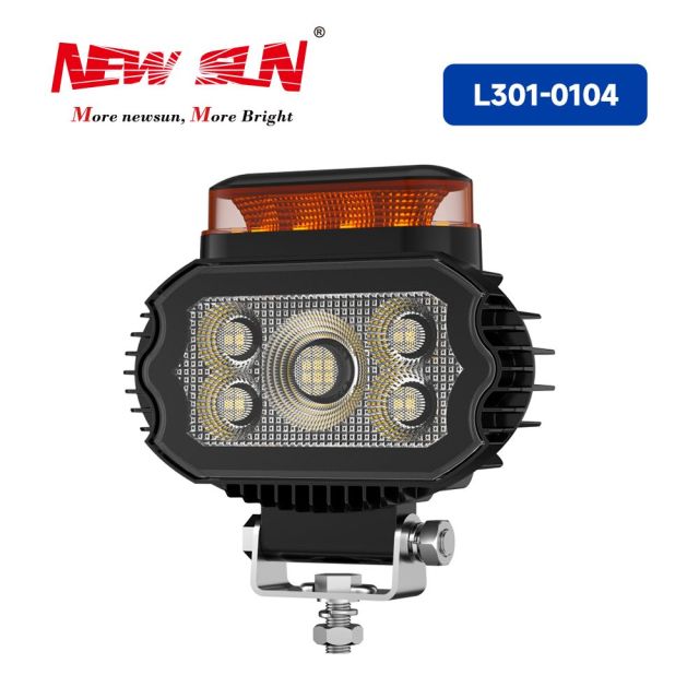 High Quality Flood Beam Round L301-0104 LED Work Lamp for Heavy Trucks