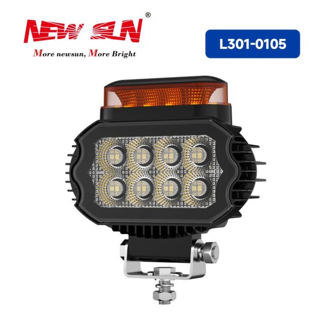 High Quality Flood Beam Round L301-0105 LED Work Lamp for Heavy Trucks
