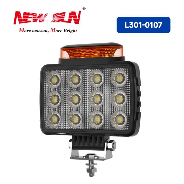 High Quality Flood Beam Round L301-0107 LED Work Lamp for Heavy Trucks