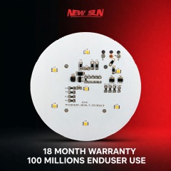 LED 4" 7LED Round Light PCBA