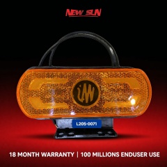 Trucks Traile Side Marker Light Clearance Lamp 12V 24V Red Amber White Outline Marker Light