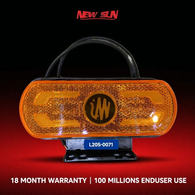 Trucks Traile Side Marker Light Clearance Lamp 12V 24V Red Amber White Outline Marker Light