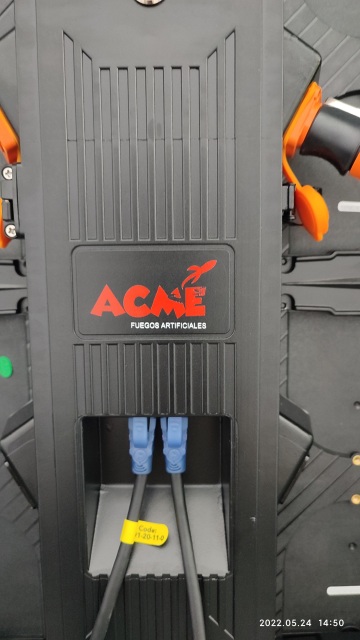 LOGO printed on the cabinet and flight case