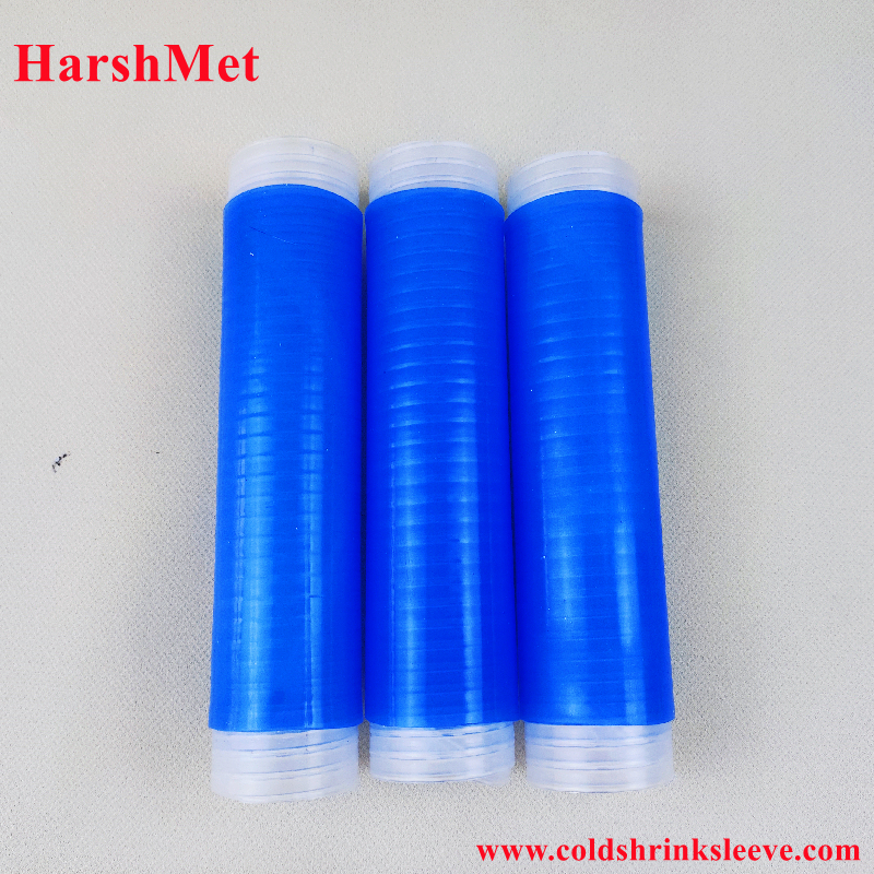 CPS-B Blue Silicone Rubber Cold Shrink Tubing,Cold Shrink Sleeve Silicone & EPDM Cold Shrink Tube Manufacturer,CPS-B Blue Silicone Rubber Cold Shrink Tubing