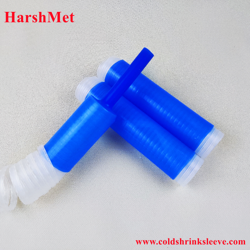 CPS-B Blue Silicone Rubber Cold Shrink Tubing,Cold Shrink Sleeve Silicone & EPDM Cold Shrink Tube Manufacturer,CPS-B Blue Silicone Rubber Cold Shrink Tubing