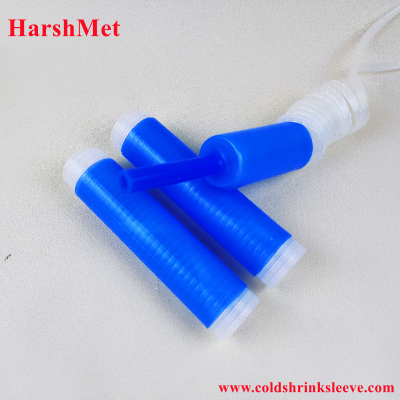 CPS-B Blue Silicone Rubber Cold Shrink Tubing,Cold Shrink Sleeve Silicone & EPDM Cold Shrink Tube Manufacturer,CPS-B Blue Silicone Rubber Cold Shrink Tubing