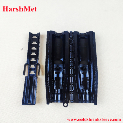 Gel Seal Clamshell Enclosure for 1/2" Cable to 4.3-10 Mini Din Connector,Cold Shrink Sleeve Silicone & EPDM Cold Shrink Tube Manufacturer,Gel Seal Clamshell Enclosure for 1/2" Cable to 4.3-10 Mini Din Connector