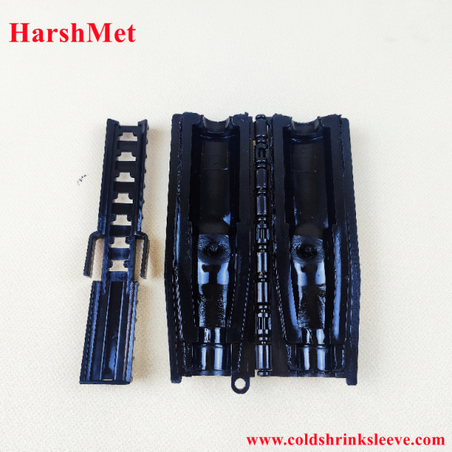 Gel Seal Clamshell Enclosure for 1/2" Cable to 4.3-10 Mini Din Connector,Cold Shrink Sleeve Silicone & EPDM Cold Shrink Tube Manufacturer,Gel Seal Clamshell Enclosure for 1/2" Cable to 4.3-10 Mini Din Connector