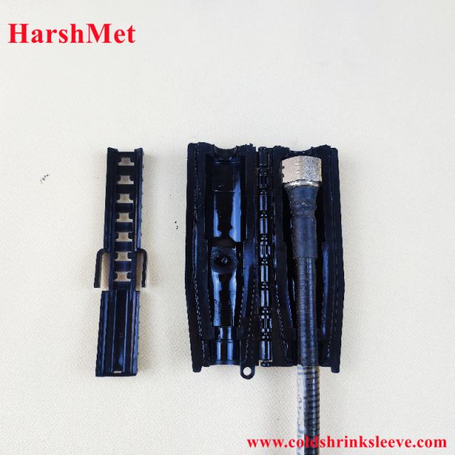 Gel Seal Clamshell Enclosure for 1/2" Cable to 4.3-10 Mini Din Connector,Cold Shrink Sleeve Silicone & EPDM Cold Shrink Tube Manufacturer,Gel Seal Clamshell Enclosure for 1/2" Cable to 4.3-10 Mini Din Connector