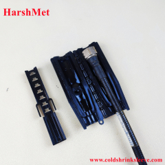 Gel Seal Clamshell Enclosure for 1/2" Cable to 4.3-10 Mini Din Connector,Cold Shrink Sleeve Silicone & EPDM Cold Shrink Tube Manufacturer,Gel Seal Clamshell Enclosure for 1/2" Cable to 4.3-10 Mini Din Connector