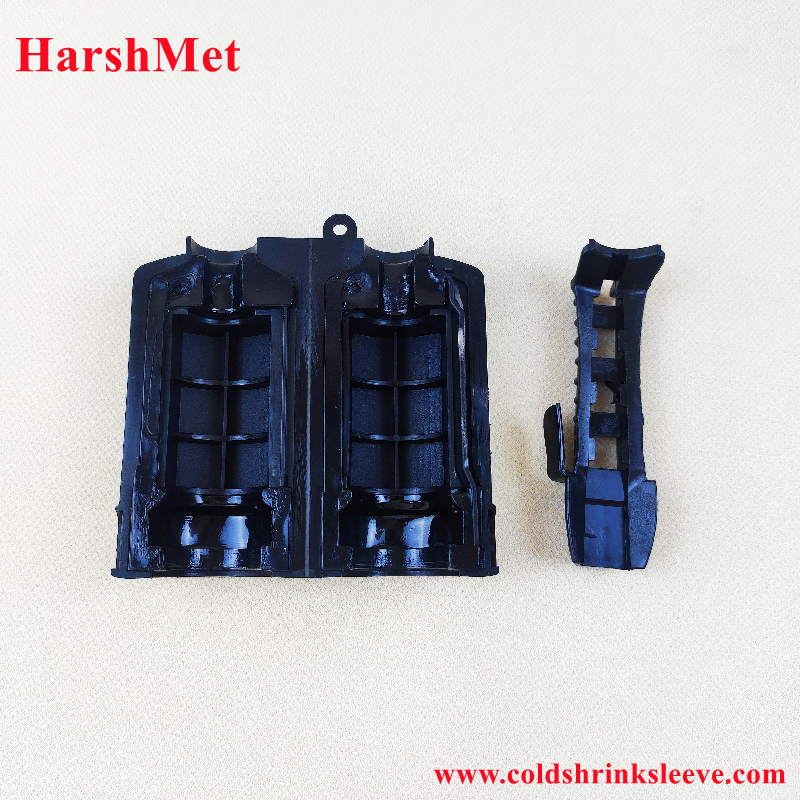 Cierre de gel para cable de 1/2" a conector DIN de antena 7-16, versión corta,HarshMet,Cierre de gel para cable de 1/2" a conector DIN de antena 7-16, versión corta