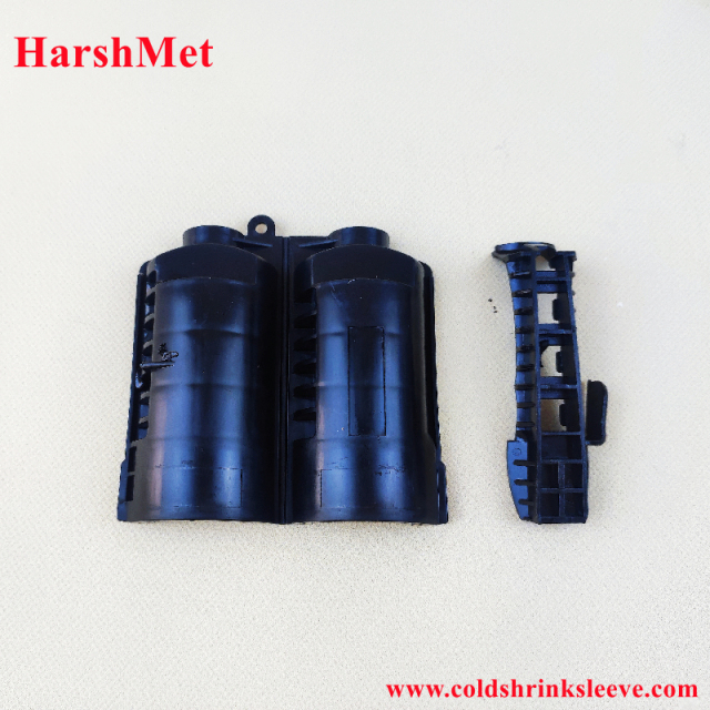 Cierre de gel para cable de 1/2" a conector DIN de antena 7-16, versión corta,HarshMet,Cierre de gel para cable de 1/2" a conector DIN de antena 7-16, versión corta