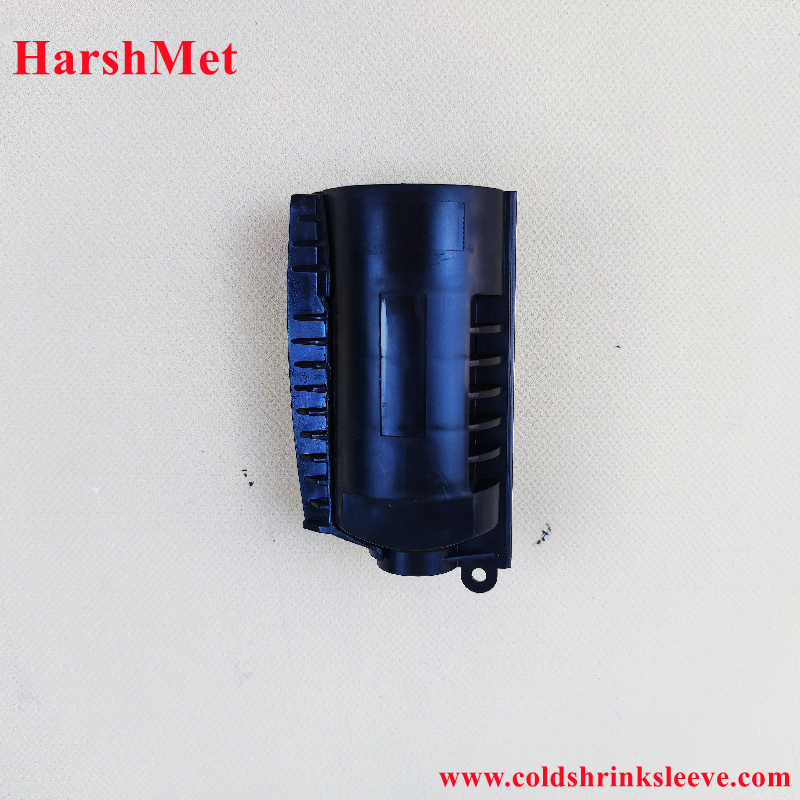 Cierre de gel para cable de 1/2" a conector DIN de antena 7-16, versión corta,HarshMet,Cierre de gel para cable de 1/2" a conector DIN de antena 7-16, versión corta