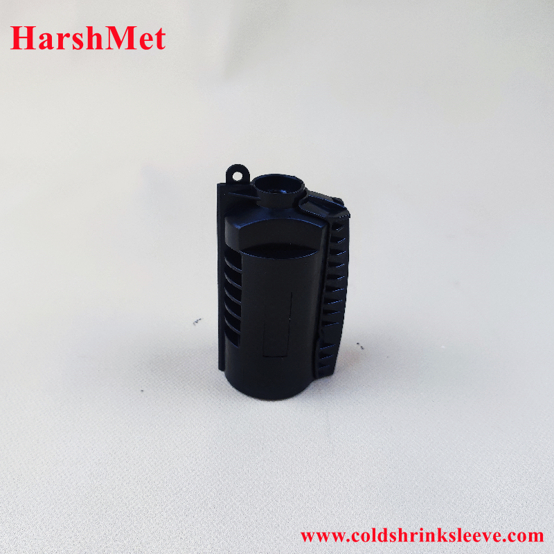 Cierre de gel para cable de 1/2" a conector DIN de antena 7-16, versión corta,HarshMet,Cierre de gel para cable de 1/2" a conector DIN de antena 7-16, versión corta