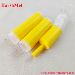 Yellow Silicone Rubber Cold Shrink Tubing,Cold Shrink Sleeve Silicone & EPDM Cold Shrink Tube Manufacturer,Yellow Silicone Rubber Cold Shrink Tubing