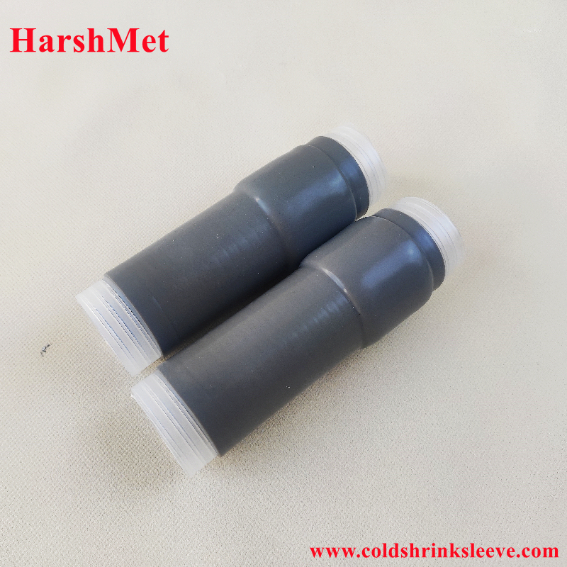 Tiub Kecut Sejuk Getah Silikon Kelabu dengan Sebelah dengan Mastic Terbina dalam,HarshMet,Tiub Kecut Sejuk Getah Silikon Kelabu dengan Sebelah dengan Mastic Terbina dalam