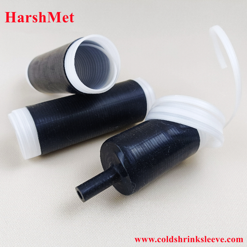 Tubo termorretráctil para antena o RRU a cable coaxial de 1/2" con conector DIN de 7/16",HarshMet,Tubo termorretráctil para antena o RRU a cable coaxial de 1/2" con conector DIN de 7/16"