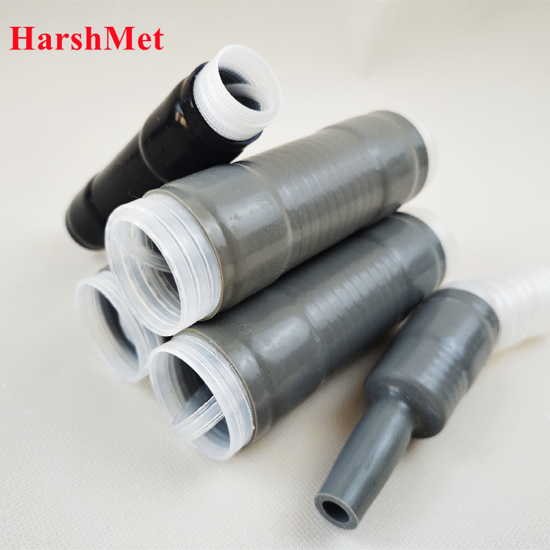 Silikon Cold Shrink Tiub dengan Mastic untuk Solar Photovoltaic Cable MC4 Connector,HarshMet,Silikon Cold Shrink Tiub dengan Mastic untuk Solar Photovoltaic Cable MC4 Connector