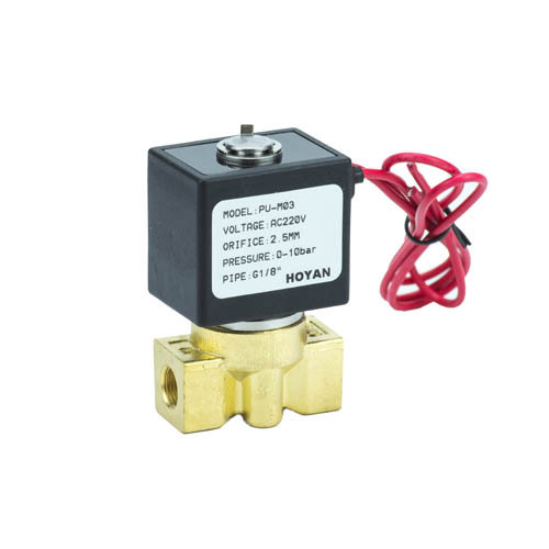 PU Series - Small Direct Acting - Normally Closed - 110