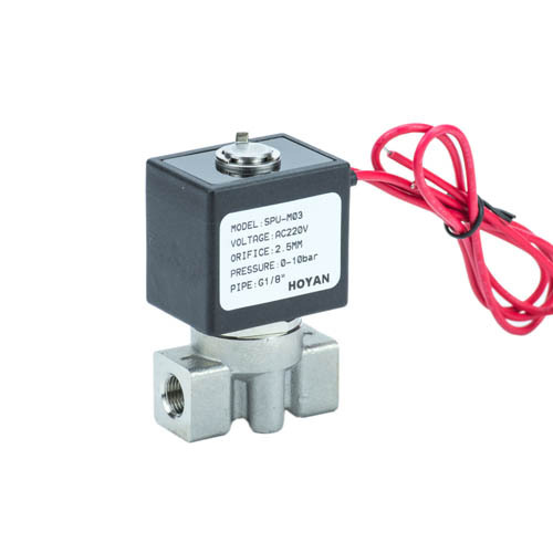 PU Series - Small Direct Acting - Normally Closed - 110