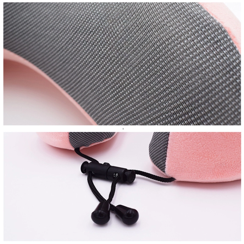 Uuname Travel Pillow Foam Pillow For Airplanes Memory Foam Neck Pillow U Shaped Pillow For Travel With Storage Bag  For Long Flights For Travel-F05