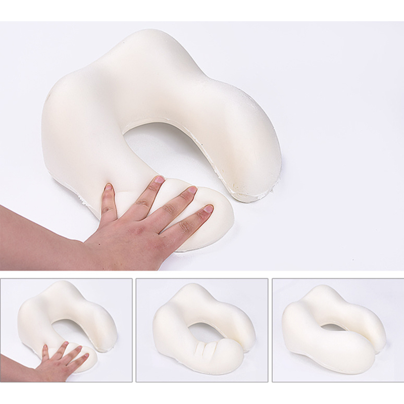 Uuname Travel Pillow Foam Pillow For Airplanes Memory Foam Neck Pillow U Shaped Pillow For Travel With Storage Bag  For Long Flights For Travel-F05
