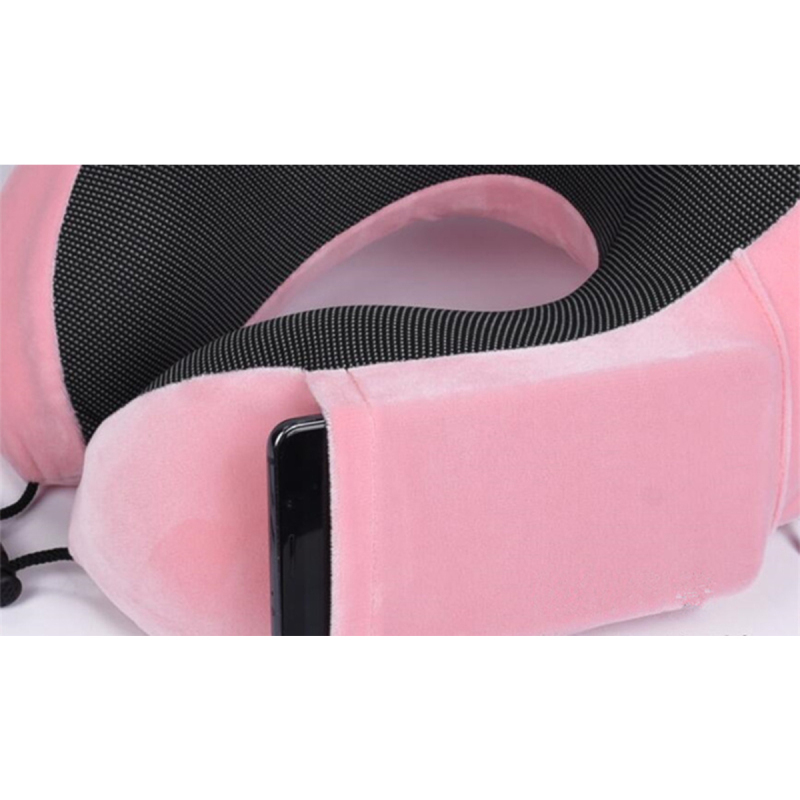 Uuname Travel Pillow Foam Pillow For Airplanes Memory Foam Neck Pillow U Shaped Pillow For Travel With Storage Bag  For Long Flights For Travel-F05