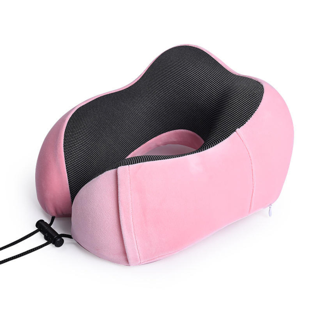 Uuname Travel Pillow Foam Pillow For Airplanes Memory Foam Neck Pillow U Shaped Pillow For Travel With Storage Bag  For Long Flights For Travel-F05