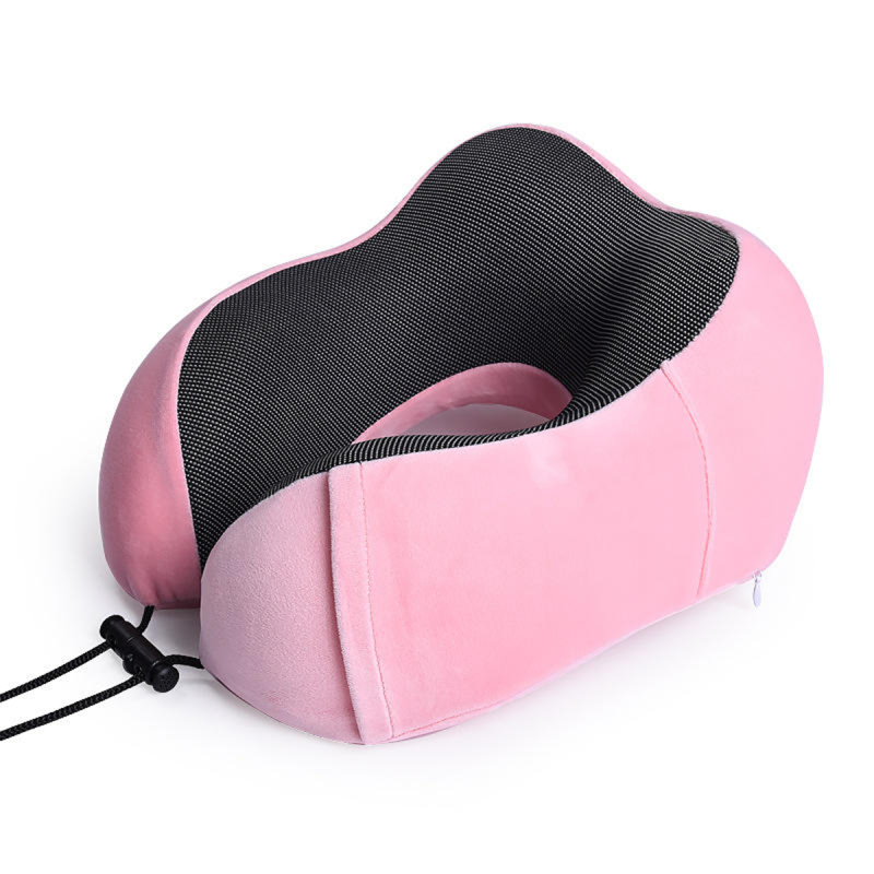 Uuname Travel Pillow Foam Pillow For Airplanes Memory Foam Neck Pillow U Shaped Pillow For Travel With Storage Bag  For Long Flights For Travel-F05