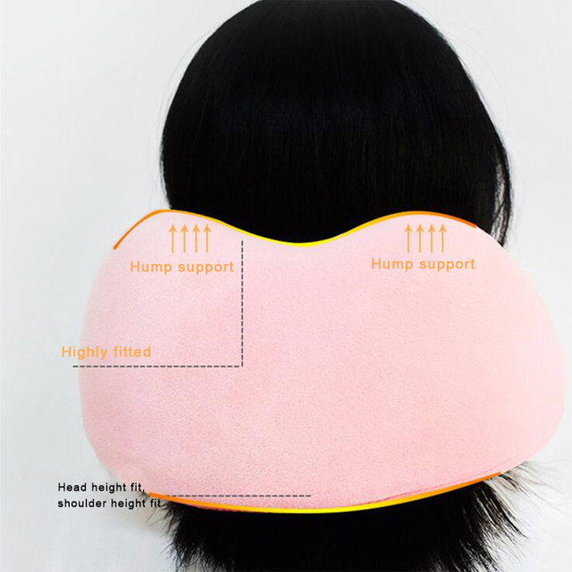 Uuname Travel Pillow Foam Pillow For Airplanes Memory Foam Neck Pillow U Shaped Pillow For Travel With Storage Bag  For Long Flights For Travel-F05