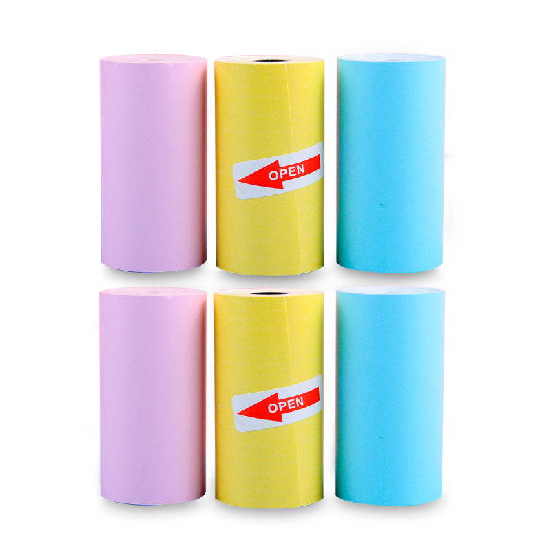 Uuname Mini Printer Portable Pocket Printer Inkless Photo Printer  Wireless Printer  Bluetooth Mini Thermal Printer for IOS/Android with 9 Rolls Thermal Paper - C15M9