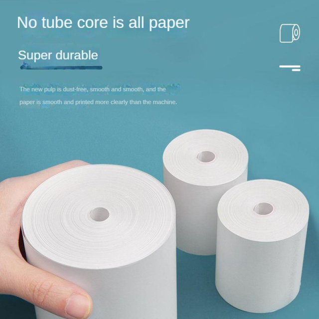 Uuname Mini Printer Portable Pocket Printer Inkless Photo Printer  Wireless Printer  Bluetooth Mini Thermal Printer for IOS/Android with 9 Rolls Thermal Paper - C15M9