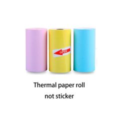 Thermal Paper Sticker Paper 57X25mm Self-adhesive Paper Set-13 Rolls