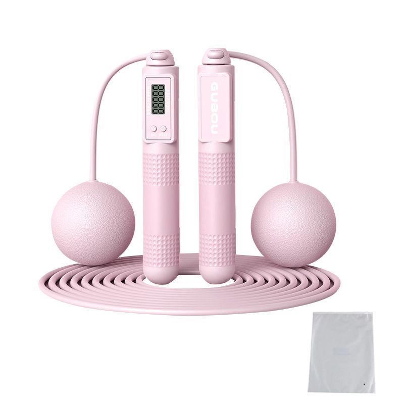 2 in 1 Cordless Digital Skipping Rope Cord Counter Jump Rope & Eva Bag-807