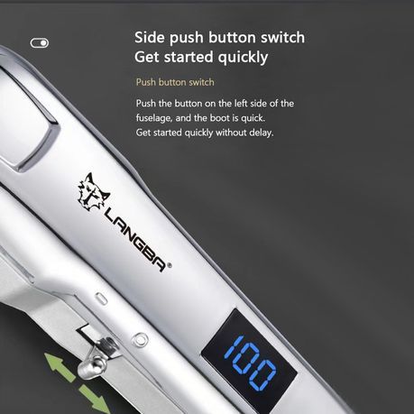 Professional Pet Dog & Cat Grooming Hair Clippers Trimmer Rechargeable -D86