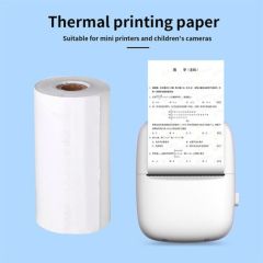 Thermal Paper Sticker Paper 57X25mm Self-adhesive Paper Set-13 Rolls