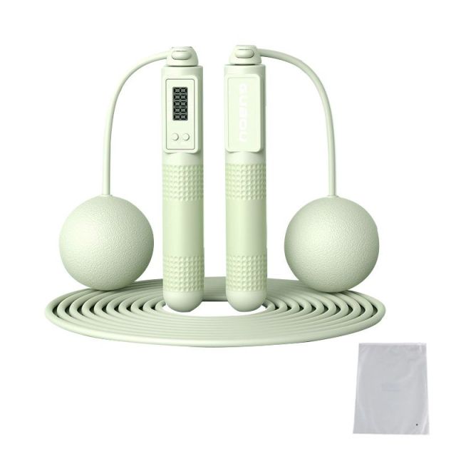 2 in 1 Cordless Digital Skipping Rope Cord Counter Jump Rope & Eva Bag-807