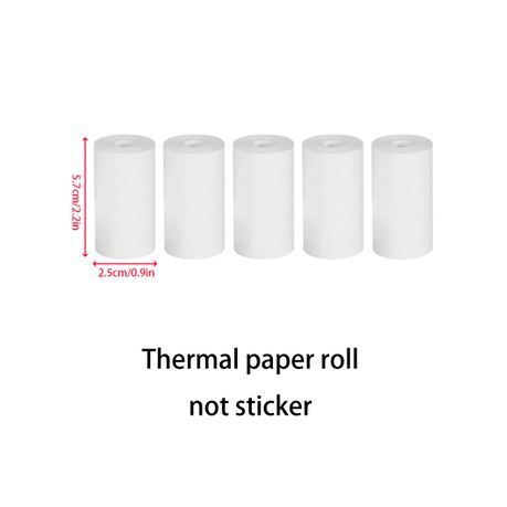 Thermal Paper Sticker Paper 57X25mm Self-adhesive Paper Set-13 Rolls