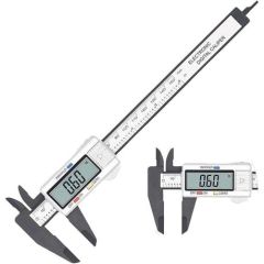 150mm Digital Vernier Caliper Micrometer Caliper & 2 Batteries