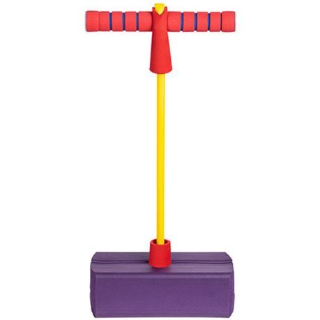 Relaxdays Pogo Jumper Für Kinder Bis 80 Kg – Buntes Hüpfspielzeug Mit Quietsche Für Draußen
