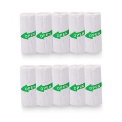 Printable Thermal Paper Sticker Paper 57X25mm Self-adhesive Paper -10 Rolls
