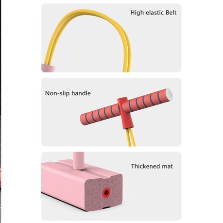 Foam Pogo Jumper Pogo Stick Jumper Hopper For Kids Indoor Outdoor Fun -740