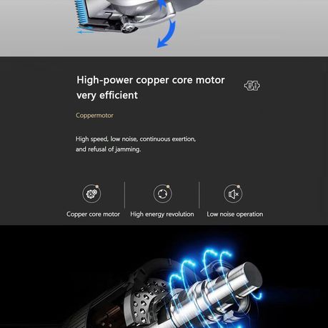 Professional Pet Dog & Cat Grooming Hair Clippers Trimmer Rechargeable -D86